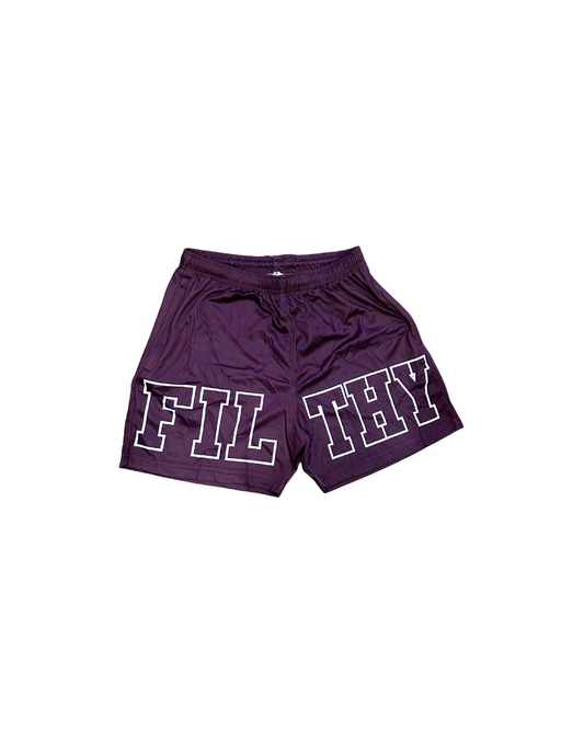 Maroon Filthy Shorts