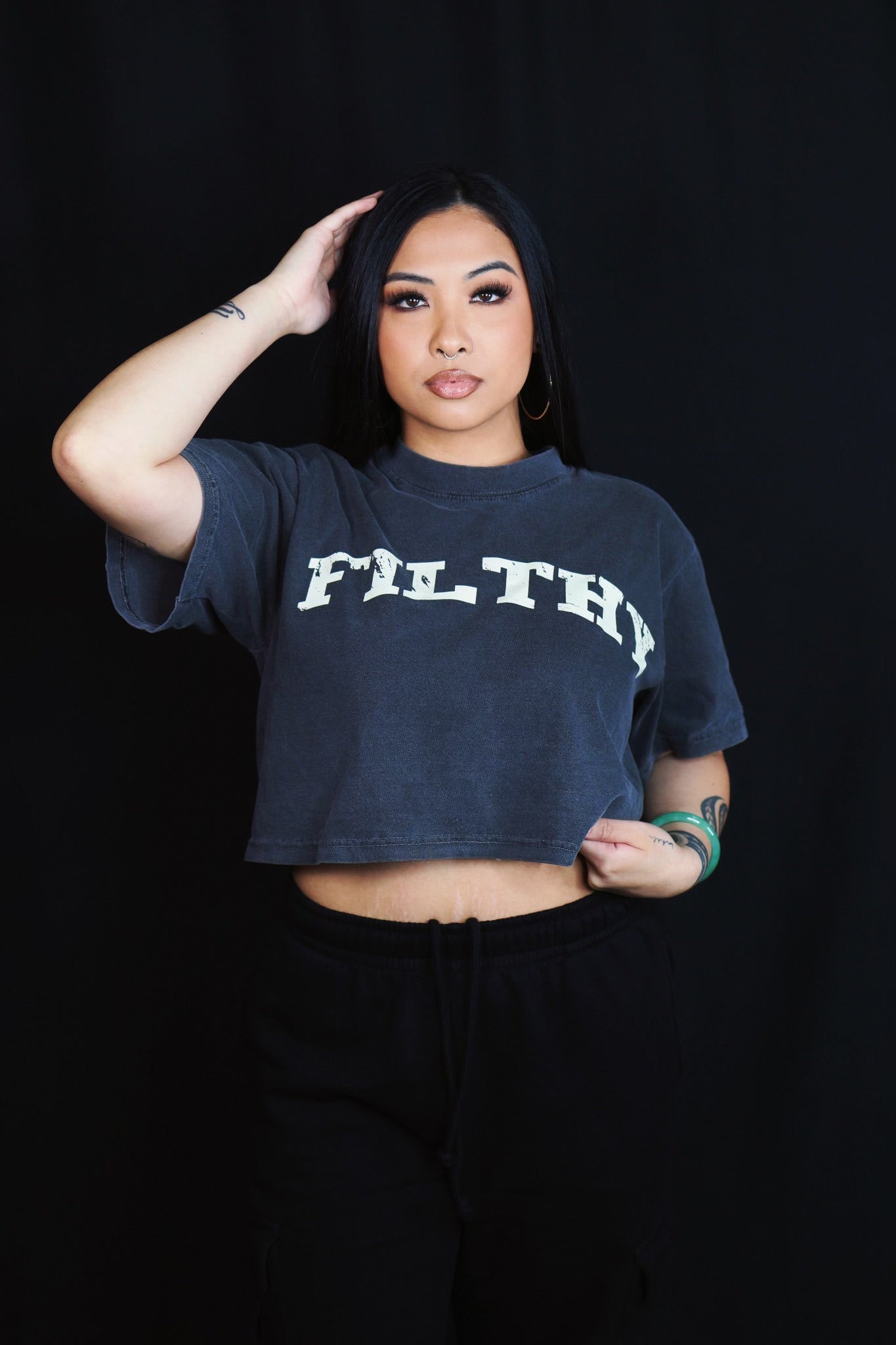 Filthy Crop Tee