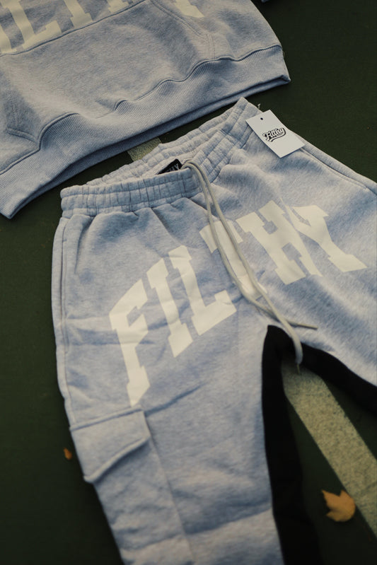 Flared Cargo Sweats