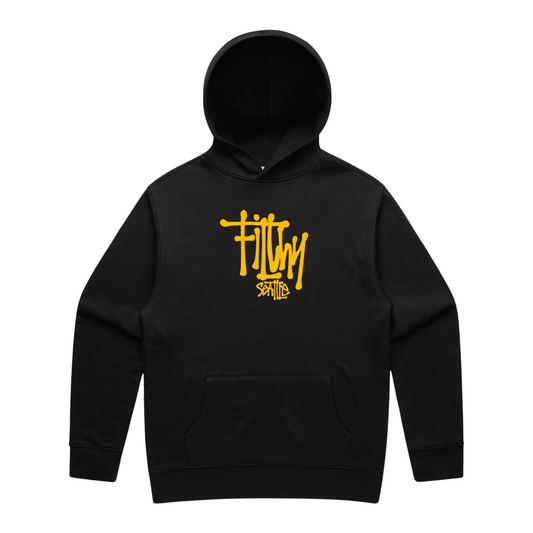 Filthy Hoodie BLK/YLW