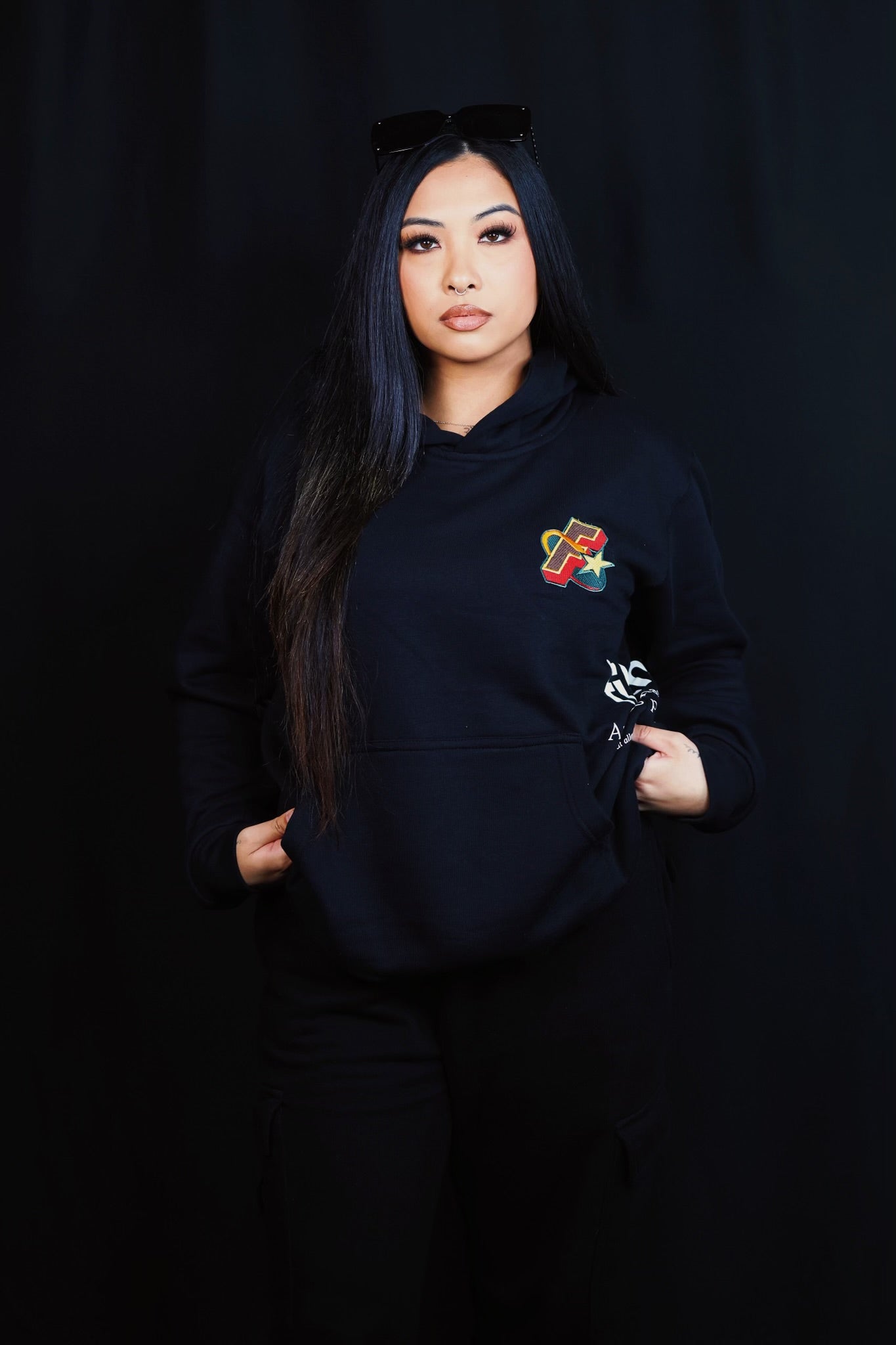 Black Definition Hoodie