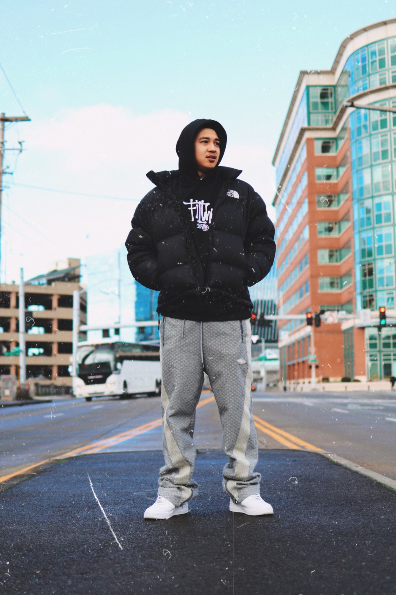 Filthy Hoodie BLK/WHT