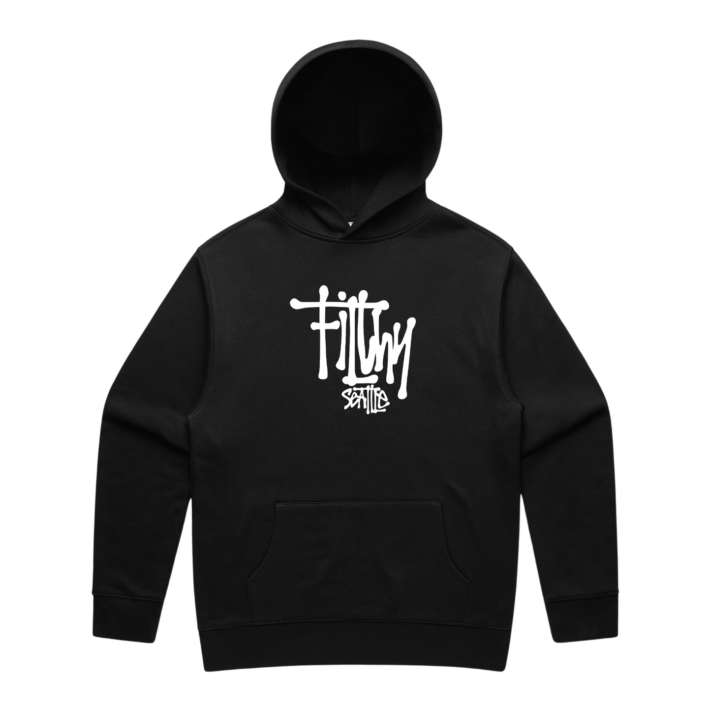 Filthy Hoodie BLK/WHT